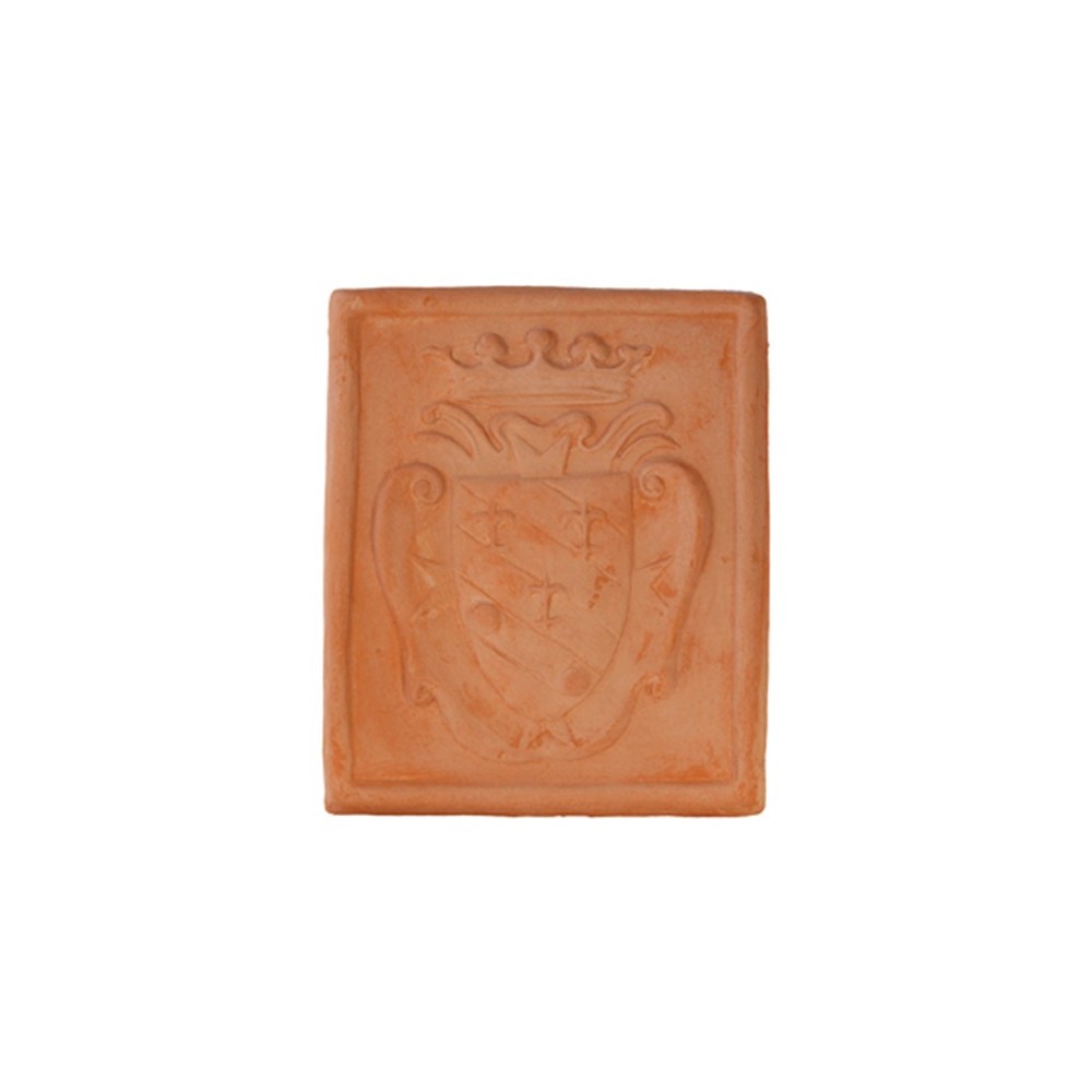 Three Lilies Terracotta Tile